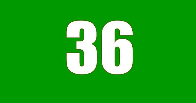 36 là con số đại diện cho sự bền bỉ và trường tồn