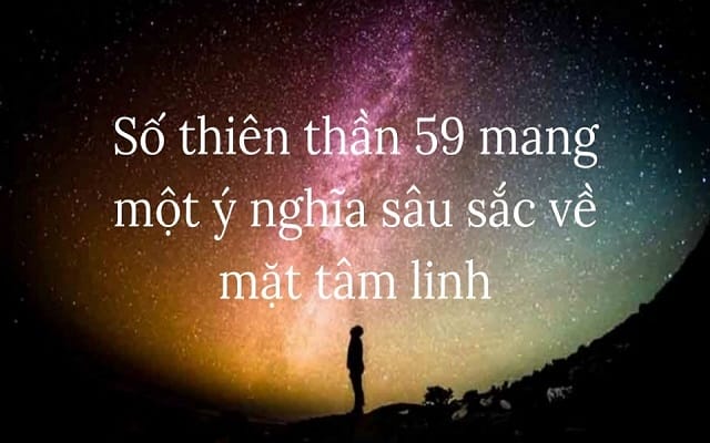 Ý nghĩa số 59 về mặt tâm linh