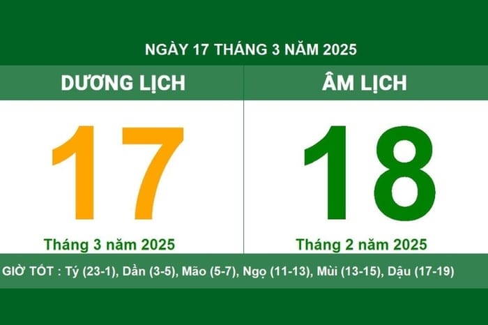 Giải đáp 17/3 là ngày gì?