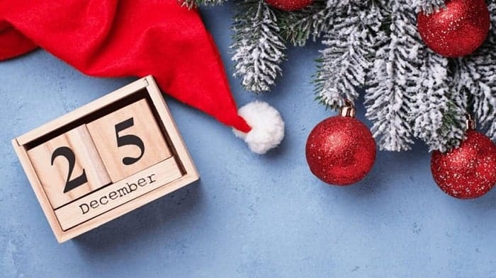 Ngày 25 tháng 12 là lễ Giáng Sinh được rất nhiều người mong chờ